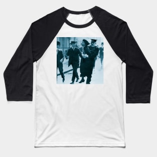 Emmeline Pankhurst (Arrested) Baseball T-Shirt